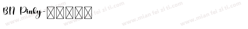 BN Pinky字体转换